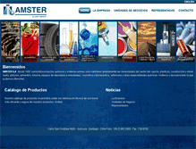 Tablet Screenshot of amster.cl
